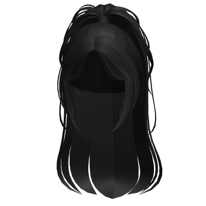 Black Sweet Voluminous Ponytail Roblox item
