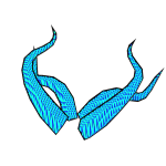 Glowing Rainbow Horns