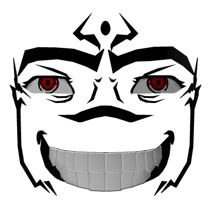 Sukuna Man Eyes + Tattoos (for man face) JJK Roblox item