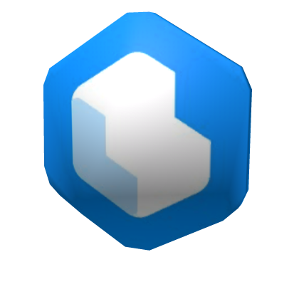 Blue Lootbloc Lapel Pin thumbnail