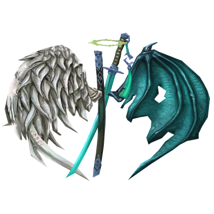 Duality Angel & Demon Wings Katana