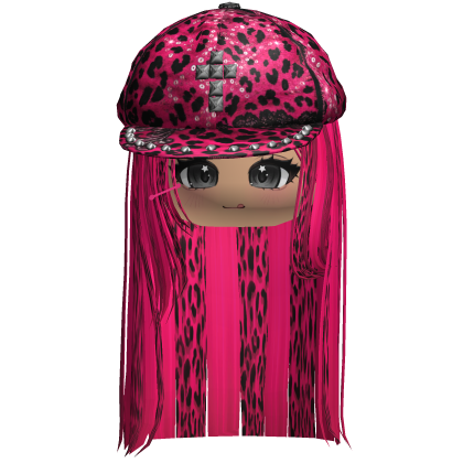 Cheetah Hot Pink Swag 2016 Straight Long Hair