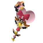Lovely Calico Staff