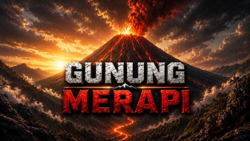 🌋 Mount Merapi 