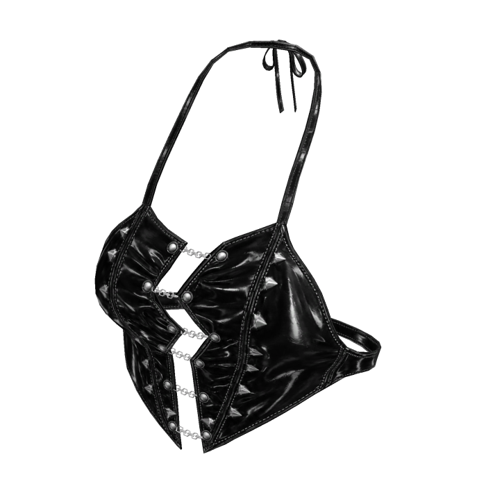 ✅🔥Y2K BLACK GOTH TOP HEART  🔥✅