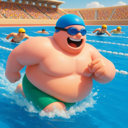 [UPD] Race Swimmer Simulator icon