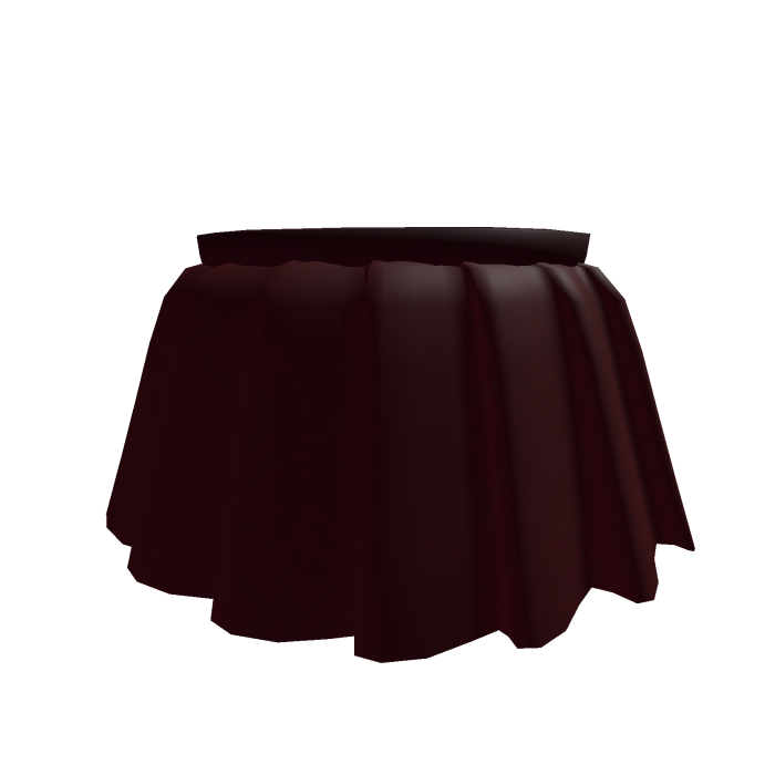 ❤️ Dark Red Pleated Skirt [Short] [2.0]