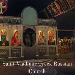 Saint Vladimirs Greek Russian Church icon