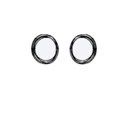 FACE (EYES)- Blank White Voids Roblox decal