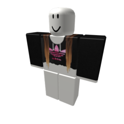 Black and pink crop top Roblox decal