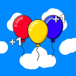Roblox, but every second you get +1 balloon! 🎈