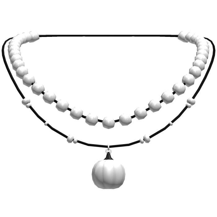 Y2K Halloween Pumpkin Necklace 🎃