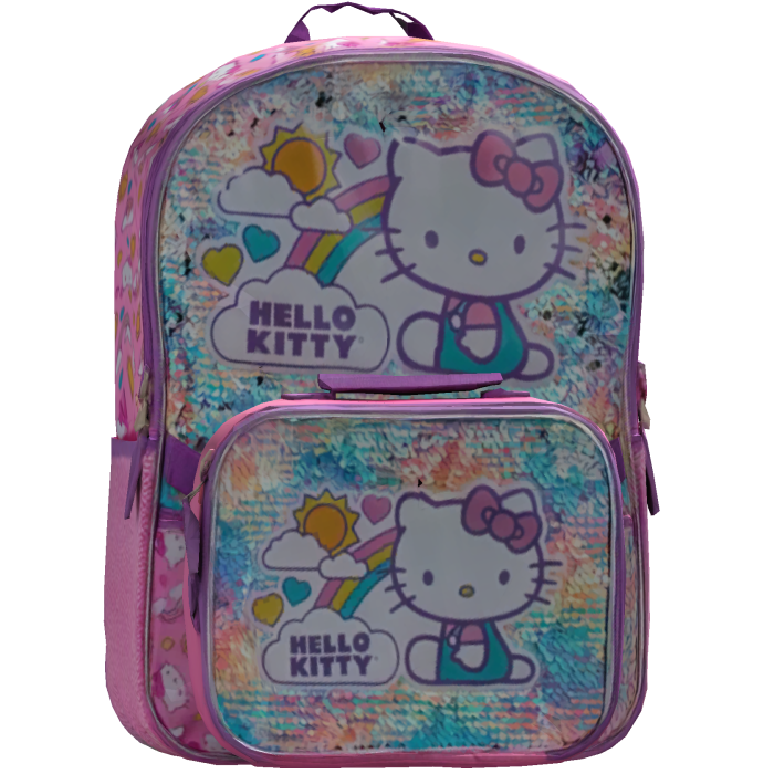 Pink Cutesy Ello Kitty Backpack 1.0