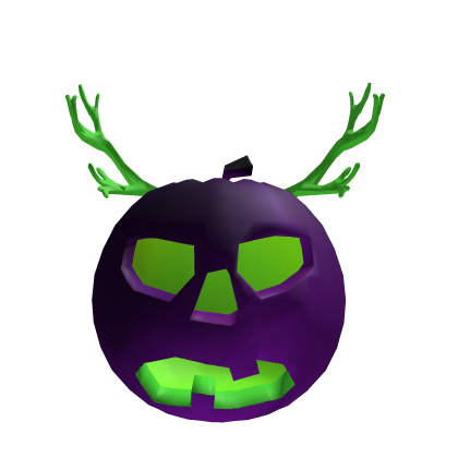 Green Poison Antler Pumpkin