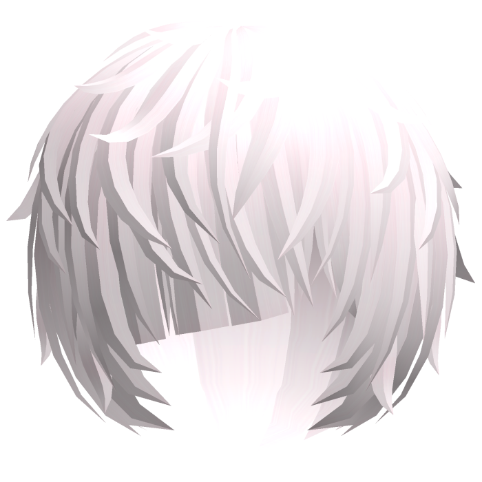 ^,…,^ light pink messy vkei anime emo moe hair 