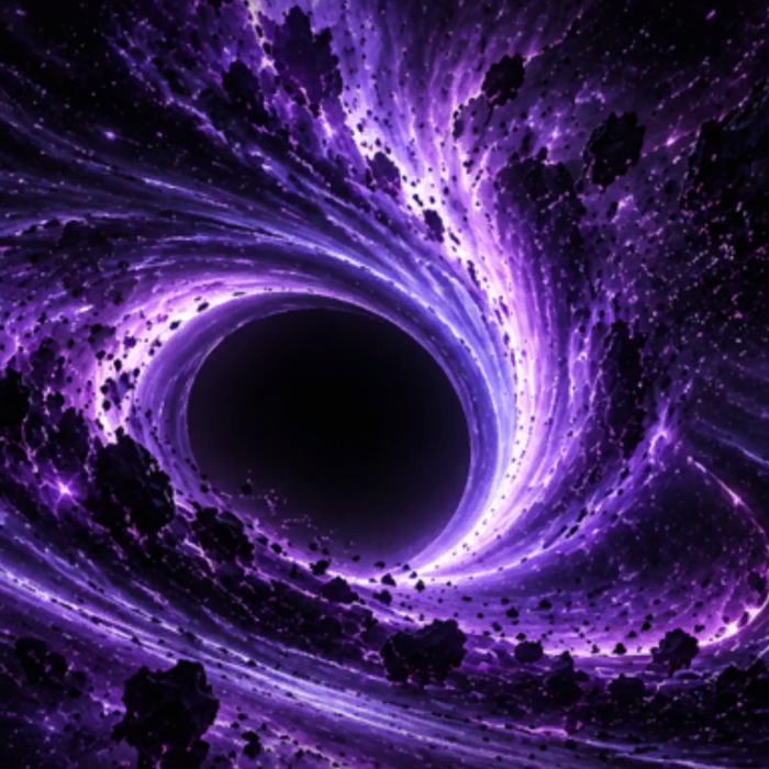 Purple Galaxy Void Background Space Black Hole