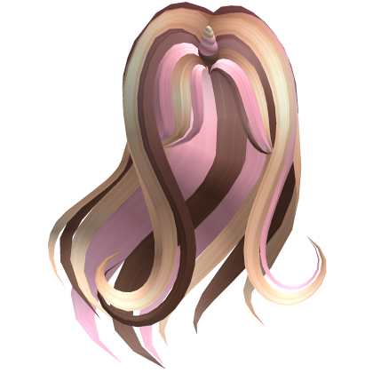 𖹭 Kawaii Swoop Unicorn Cutecore Hair Neopolitan Roblox item