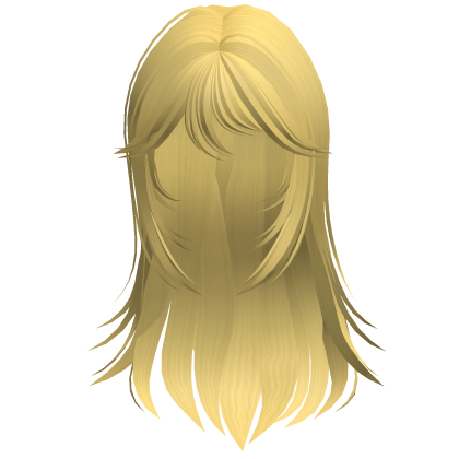Wispy Horror Protagonist Hair Yellow