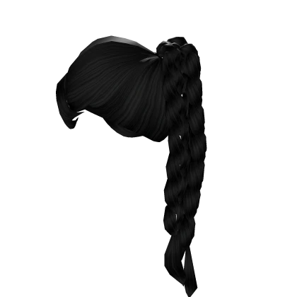 Roblox hair preview for Black Ponytail Braids