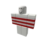 [SOS] Christmas Red & White Turtle Neck Top OS