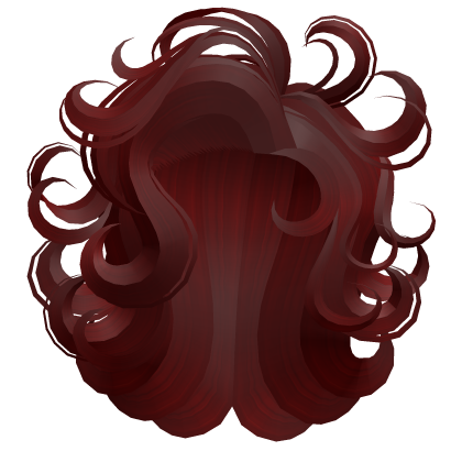 70s windy farm blowout hairstyle in red Roblox item