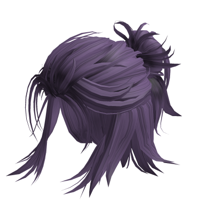 lavender ronin samurai hair Roblox item