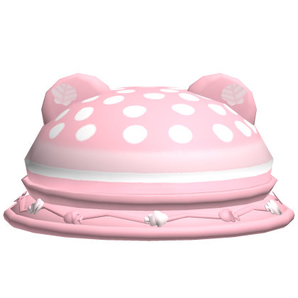 Pink Tropical Seashell Summer Cool Fish Hat