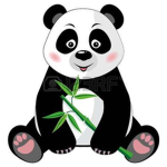 Groupe panda géant