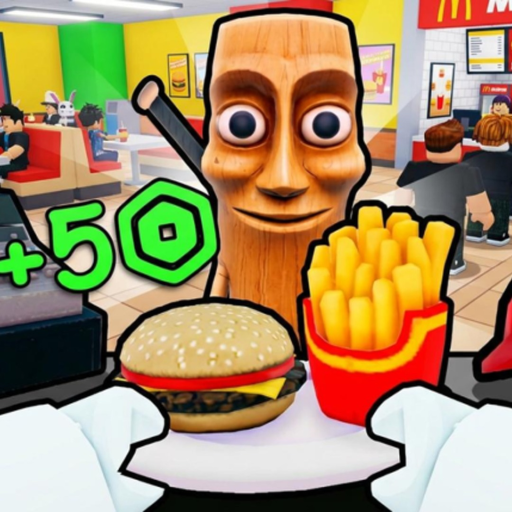 Sell BURGERS to BRAINROTS Tycoon