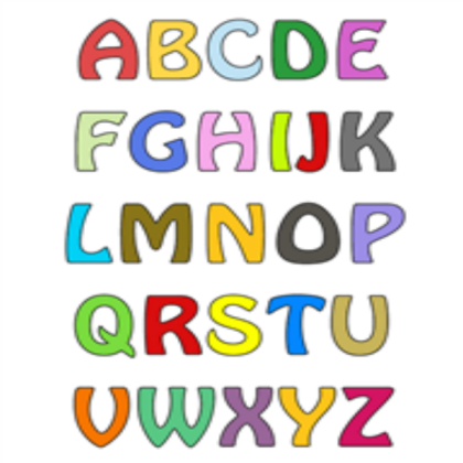 ABC poster Roblox decal