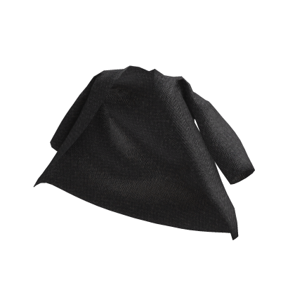 Black Tweed Coat Over Shoulder thumbnail
