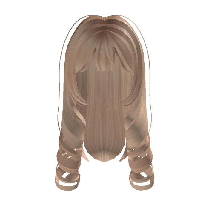 ♡ : long cute princess doll curls in blonde