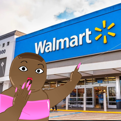 Peaches in a giant walmart