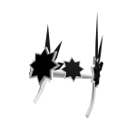 White Black Star Valk