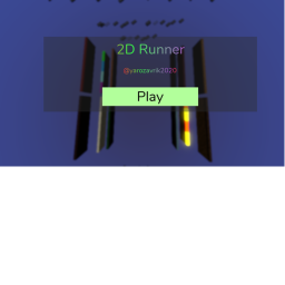 2D Runner \\Menu//