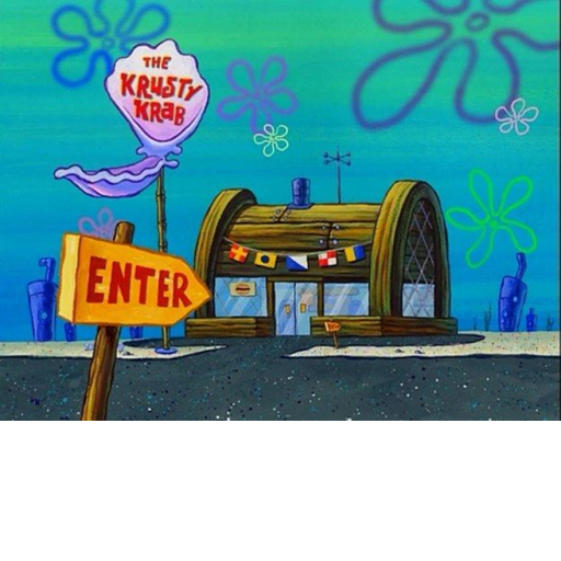 The Krusty Krab (Inside or Outside)