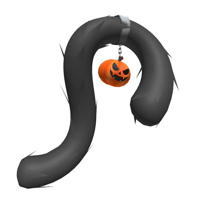 🐈 Halloween Cat Tail Grey