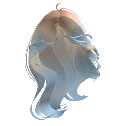 💟Blonde To Blue Y2K Wavy Hair thumbnail