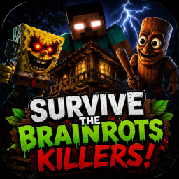 SURVIVE THE BRAINROTS KILLERS!