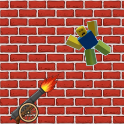 fire yourself into a brick wall simulator
