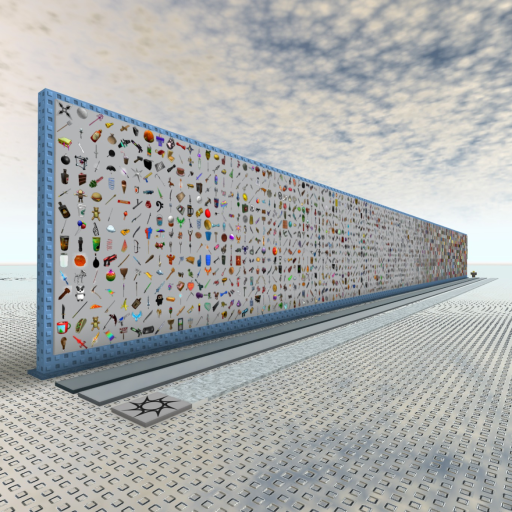 Biggest Gear Wall On Roblox