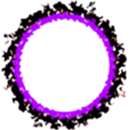 Black And Purple Ring Of Fire Roblox decal