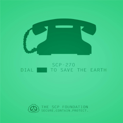 SCP Foundation Poster: SCP-270 Roblox decal