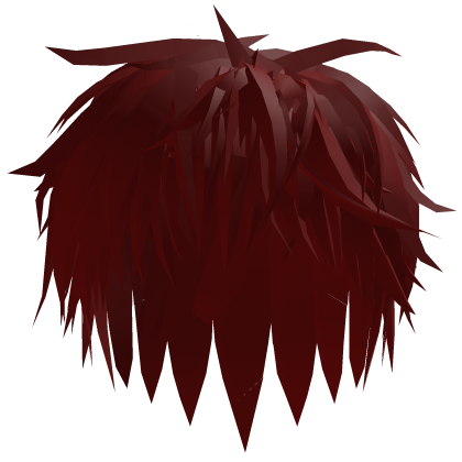 Red Messy Bed Hair