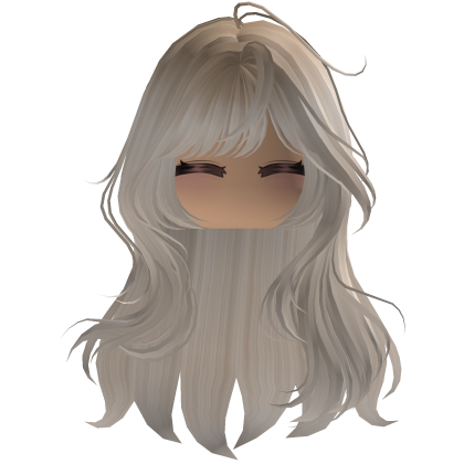 Cute emo y2k hair fluffy (blonde)