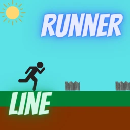 Line running icon