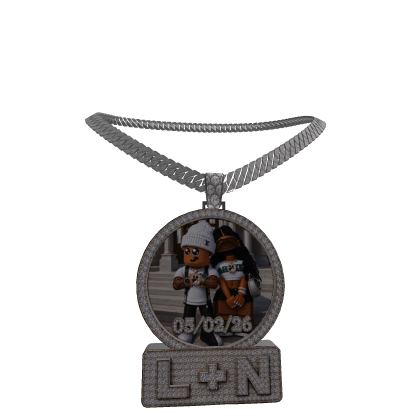 custom couple chain (L+N) boy Roblox item