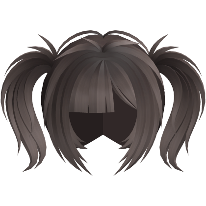 emo vkei moe scene ponytails brown fade
