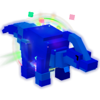 Rainbow Parasaurolophus