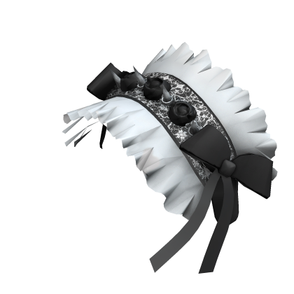 Goth Spiked Headband - White Black Roblox item